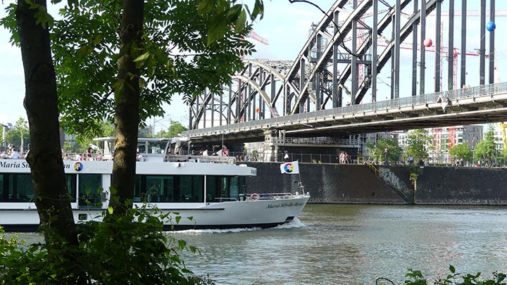 Deutschherrnbrücke Frankfurt am Main
