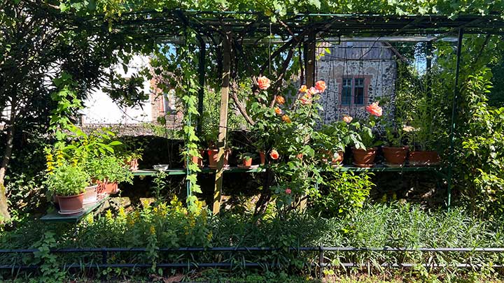 Frankfurt Höchst Burggraben eine ruhige Gasse