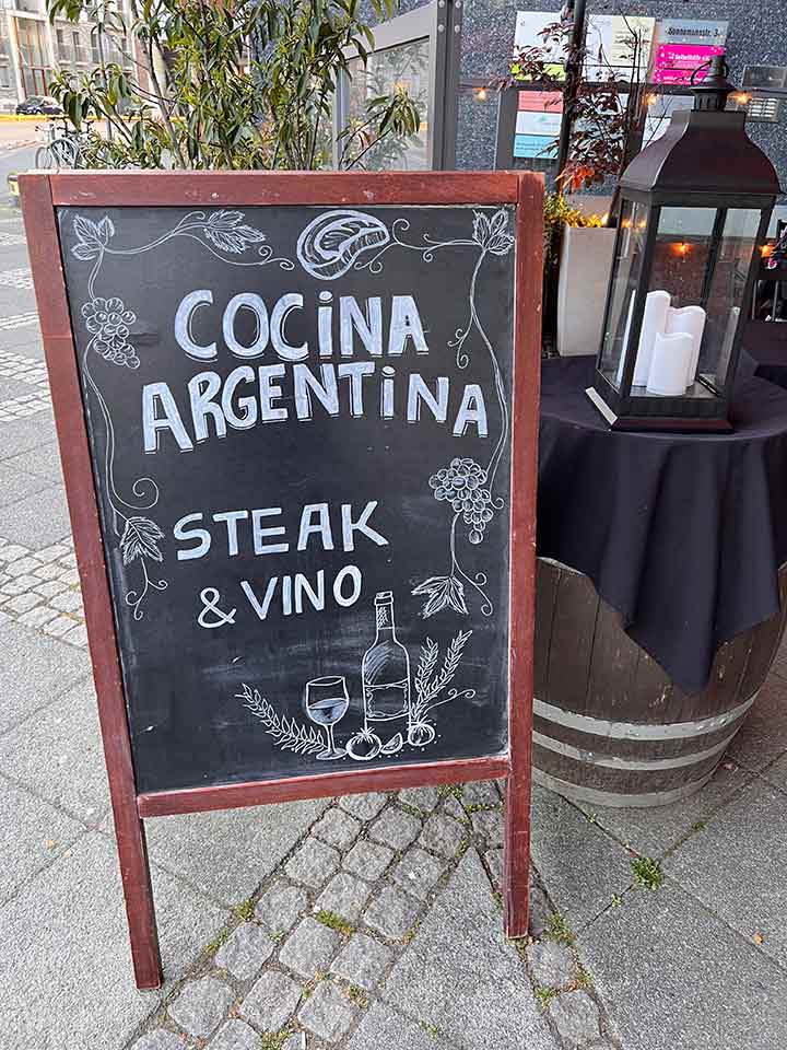 Cocina Argentina Steakhouse Ostend Frankfurt am Main