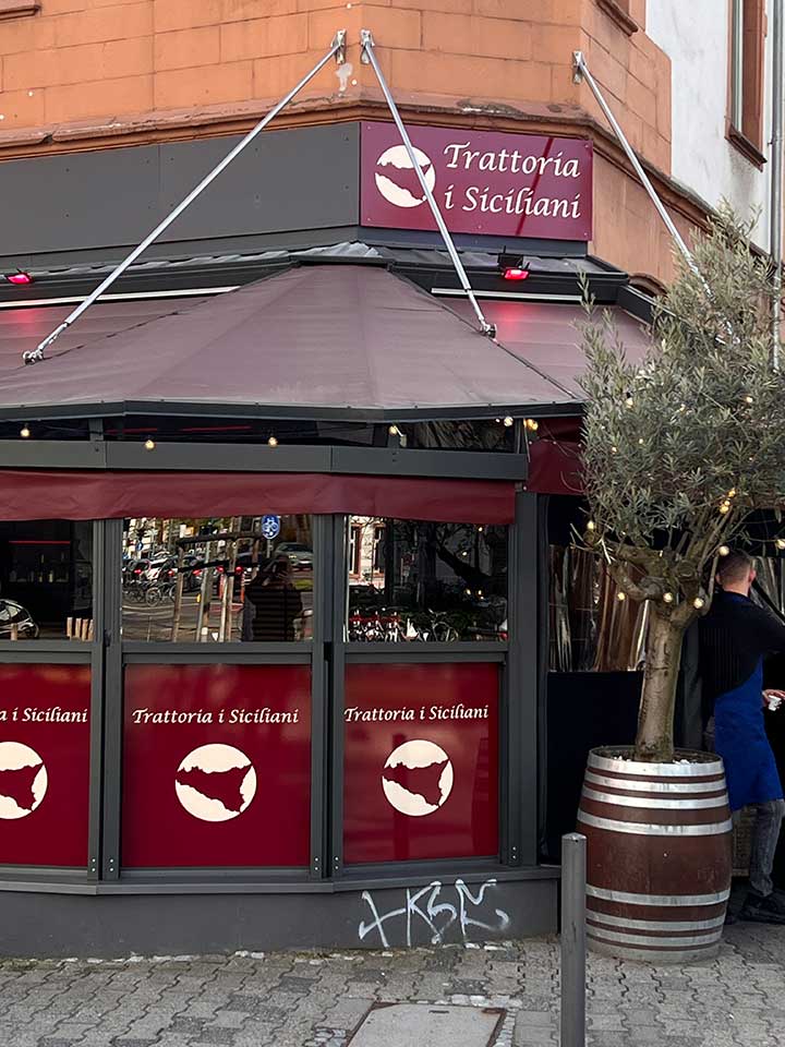 Ristorante Italiano Trattoria i Siciliani Sachsenhausen Frankfurt