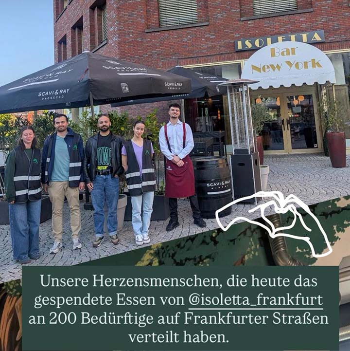ISOLETTA Main Plaza Italienisches Restaurant am Frankfurt Mainufer