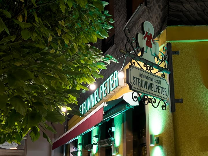 Apfelweinlokal Struwwelpeter Frankfurt Alt-Sachsenhausen 